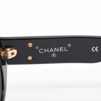美品 シャネル 03517 サングラス 黒 ココマーク レディース CHANEL - 美品 シャネル 03517 サングラス 黒 ココマーク