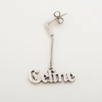 CELINE ピアス(片耳のみ) 楽天市場】セリーヌ CELINE ピアス ノット スモール フープ 片方