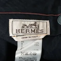HERMES コットンパンツ HERMES - エルメス HERMES Straight cut jeans パンツ 衣料品