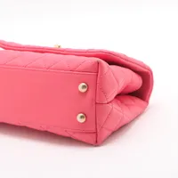 8/27最終値下げ！シャネル ココハンドル マイクロ キャビアスキン ピンク