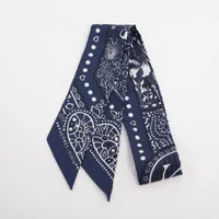 ☘️美品☘️ HERMES ツイリー　空と海の間　バンダナ モノクロ シュヴァル 希少 極美品 エルメス ツイリー 空と海の間 モノクロ 黒白 馬