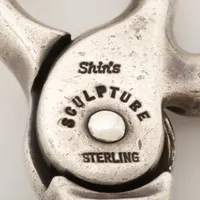 シンズスカルプチャー ウォレットチェーン 925 259.2g A3831343｜中古