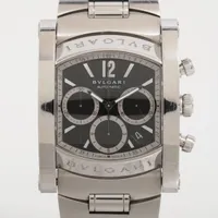 【美品・付属品あり】ブルガリ アショーマ ベルト シルバー ブラック イタリア製 BVLGARI ブルガリ アショーマ ベルト シルバー ブラック