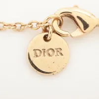 正規品　極美品　ディオール　クレール　ディ　リュヌ　ラインストーン ネックレス DIOR ディオール CLAIR D LUNE クレール ディー リュヌ CDロゴ