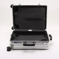 リモワ （RIMOWA）スーツケース 暗証番号キー付き シルバー リモワ クラシックキャビン アルミニウム キャリーケース