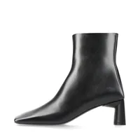 送料関税込★Balenciaga★カゴーレ レザー アンクルブーツ バレンシアガ レザー ショートブーツ 37 レディース ホワイト