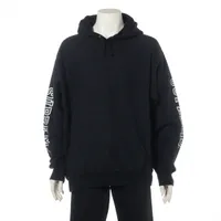 シュプリーム 24AW コットン パーカー L メンズ ブラック