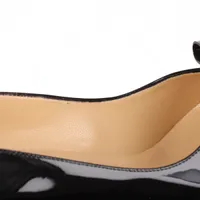 クリスチャンルブタン パテントレザー パンプス 36 1/2