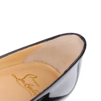 クリスチャンルブタン パテントレザー パンプス 36 1/2