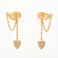 Dior ピアス Clair D Lune ゴールド 両耳用 ディオール Clair D Lune クレール ディー リュヌ ピアス(両耳用