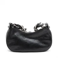 【関税込】 ル カゴール XS ショルダーバッグ - ブラック 送料無料】BALENCIAGA[バレンシアガ] / LE CAGOLE XS Shoulder