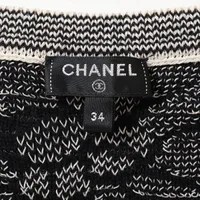 シャネル ココボタン 20年 ウール ワンピース 34 レディース ブラック
