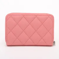 CHANEL キャビアスキンピンク　2024 シャネル バッグ] CHANEL ミニ マトラッセ チェーンショルダー