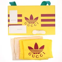 Gucci x Adidas Gazelle PVC Sneakers 36 Ladies' Brown 715217 GG