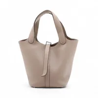 エルメス ピコタン18 PM トリヨンクレマンス トゥルティエールグレー シルバー金具 □L:2008年