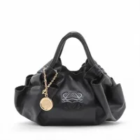 ロエベ ナッパエアレザー ハンドバッグ LOEWE ロエベ ナッパレザー バイカラーハンドバッグ