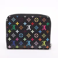 ヴィトン LV×TM マルチカラー ジッピーコイン パース M13409