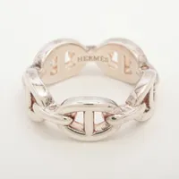 シェーヌダンクル　リング　52 HERMES エルメス リング シェーヌダンクル クロワゼットリング