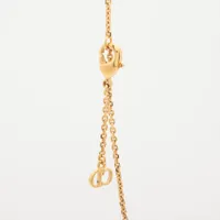【極美品】DIOR クレールディリュヌ ネックレス パール CDロゴ ストーン Christian Dior ネックレス パール CDロゴ ストーン ゴールド