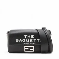 関税/送料込◆フェンディ マンマ バゲット FF ショルダーバッグ FENDI - フェンディ ミニ マンマバケット チェーン 2WAY