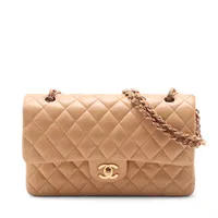 【美品】シャネル　マトラッセ　ウエストポーチ　ラムスキン　ベージュ 鑑定済 CHANEL シャネル マトラッセ ウエストポーチ ラムスキン