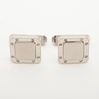 ベルルッティ カリグラフィ カフス GP シルバー A2736608｜中古