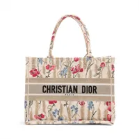 DIOR ブックトート ミディアム キャンバス 楽天市場】【中古】Dior ディオール ブックトート ミディアム