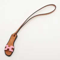 エルメス　パドック　フロット　チャーム HERMES エルメス パドックフロットチャーム ナチュラル/ブルー
