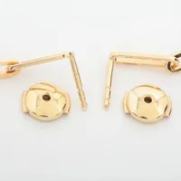 エルメス ケリー シェーヌ ピアス 750(YG) 5.5g A3835478｜中古