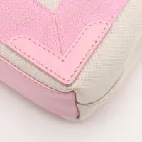 XS ネイビーカバス　ピンク バレンシアガ ネイビーカバスXS キャンバスxレザー 2WAY
