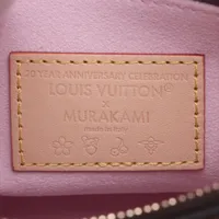 ヴィトン×村上隆 モノグラム ブーローニュPM M13265 ブラウンxピンク