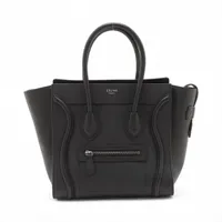 【美品】CELINE　ラゲージ　マイクロショッパー グレー　ハンドバッグ 楽天市場】セリーヌ ラゲージ マイクロ（カラーグレー）（バッグ