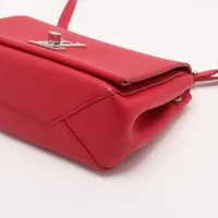 【出会えた一点物】Louis Vuitton ロックミ2 BB ヴィトン LVロゴ ロックミー2BB M51202 レッド RFID反応あり