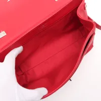 【出会えた一点物】Louis Vuitton ロックミ2 BB ヴィトン LVロゴ ロックミー2BB M51202 レッド RFID反応あり
