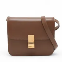 【VIPセール!今欲しい綺麗色】CELINE 幻クラシックボックス CELINE】セール ティーンクラシックボックス 素敵なターコイズ