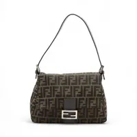 ✨Fendi ズッカ ショルダーバッグ✨ フェンディ×ポケモン ズッカ ソフトトランク キャンバス×レザー