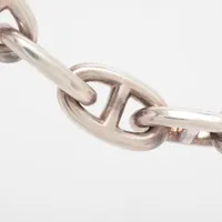 エルメス シェーヌダンクルMM ネックレス 38コマ 925 94.0g シルバー