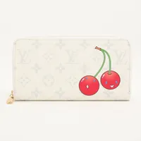ヴィトン×村上隆 LV×TM ジッピーウォレット M13922 PVC×レザー