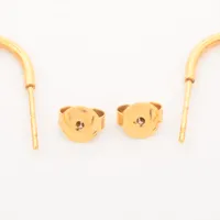 シャネル　パールピアス　ゴールド　片耳　ココマーク シャネル ピアス CHANEL EARRING AB3778 ココマーク メタル