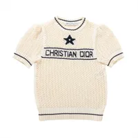 DeadStockChristiandiorクリスチャンディオールニットセーター クリスチャンディオール CHRISTIAN DIOR ニット【中古