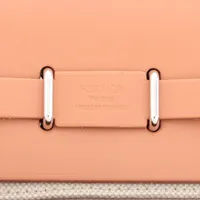 エルメス エールバッグジップ20 トワルアッシュxヴァッシュハンター