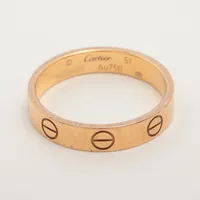 カルティエ ミニラブリング Au750 サイズ9.5 カルティエ ミニラブリング Au750 サイズ9.5 (Cartier/指輪