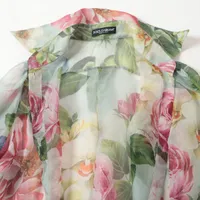 未使用　春色　花柄　ドルチェ&ガッパーナ　シルク　トップ DOLCE&GABBANA（シャツ/ブラウス(長袖/七分)）のフリマアイテム一覧