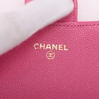 【極美品】シャネル マトラッセ CCフィリグリー ロングウォレット ピンク シャネル 長財布 CCフィリグリー ラウンドファスナー キャビア