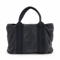 エルメス キャラバンホリゾンタルMM Hロゴ A4可 2way ネイビー レザー HERMES - HERMES エルメス キャラバン ホリゾンタルMM トート