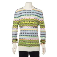ロエベ コットン×ナイロン ニット XS レディース マルチカラー