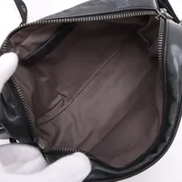 ボッテガヴェネタブラックXネイビー レザー ボディバッグ ボッテガヴェネタ (ボッテガ・ヴェネタ) ボディバッグ/ベルト