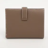 エルメス ベアン コンパクト ウォレット(Etoupe) 楽天市場】【新品】 エルメス ベアン コンパクト エプソン