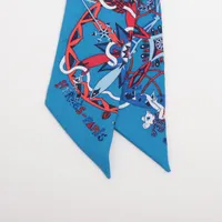 HERMES エルメス　ツイリー　ラ・フォル・パラード エルメス ツイリー La Folle Parade ラフォルパラード スカーフ