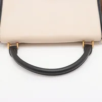 セリーヌ レザー/スエード トラペーズ 2way ハンドバッグ セリーヌ トラペーズ レザーxスエード 2WAYハンドバッグ マルチ